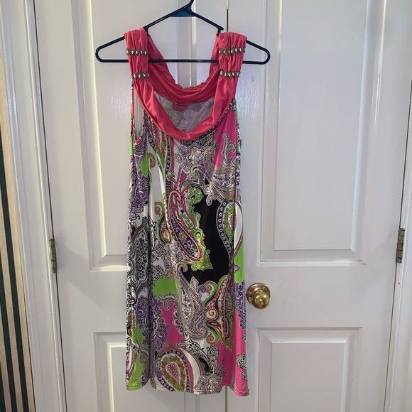 Joyous & Fire Dresses & Skirts - SALE-Marked 50% off-Paisley Pink Baby Doll dress by Joyous and Fire